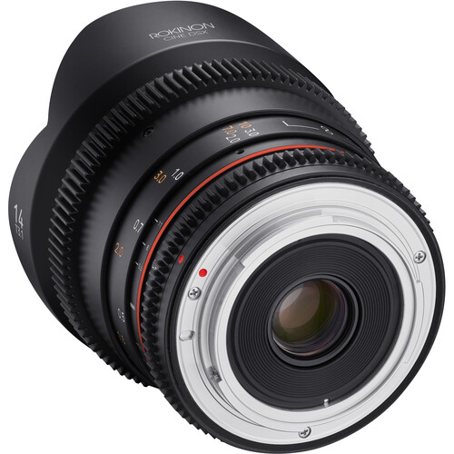  Rokinon 14mm T3.1 DSX Ultra Wide-Angle Cine Lens (EF Mount)